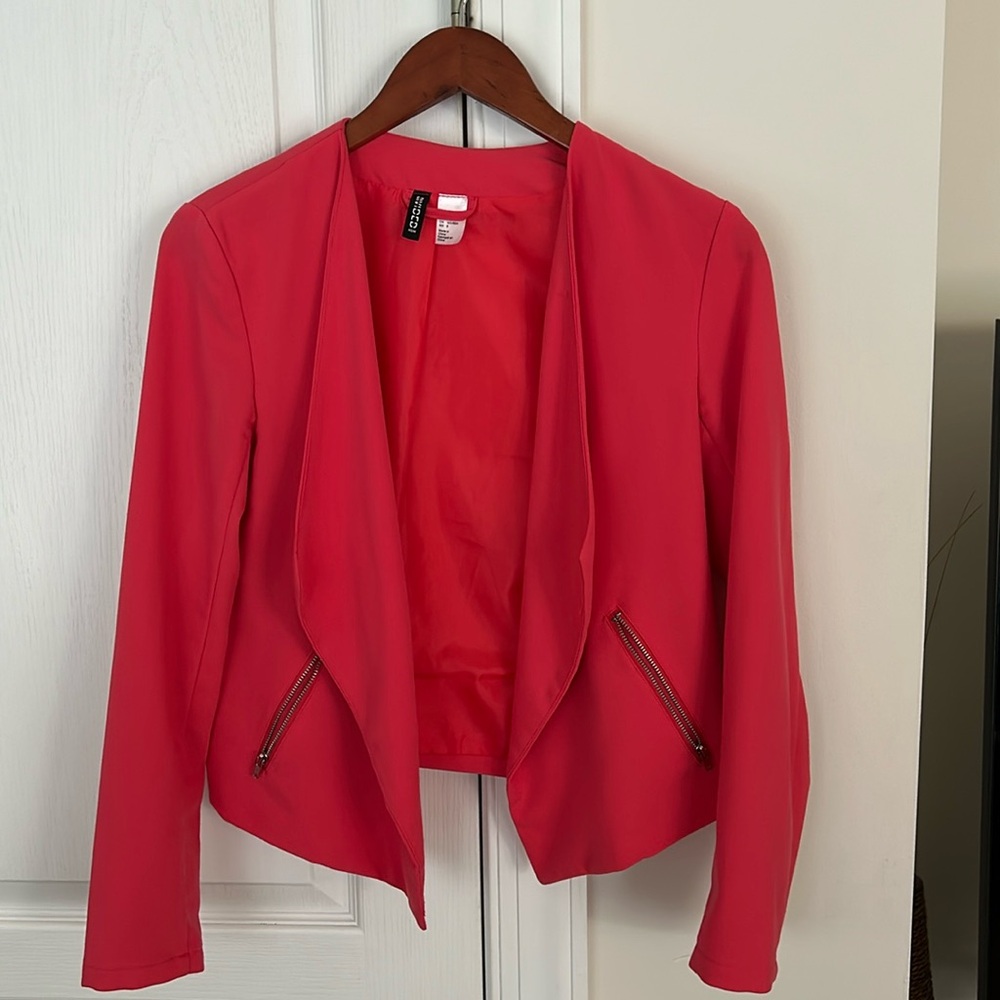 Red Divided jacket.  Size 8.  Like new.